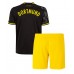 Billige Borussia Dortmund Bortetrøye Barn 2022-23 Kortermet (+ korte bukser)